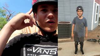 MY WORST CRASH YET!!! (SPRAINED MY HAND)