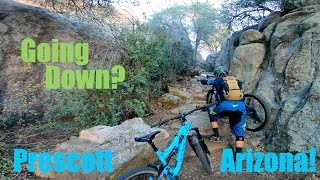 Sketchy MTB Staircase and Granite Dells line!...