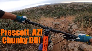 'Ron James Trail' Chunky DH MTB! Prescott, AZ...