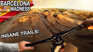 RIDING THE SICKEST MTB DIRT JUMP TRAILS IN...