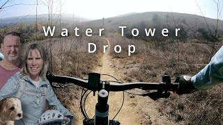 Water Tower Drop - Mountain Biking 4K, Ladera...