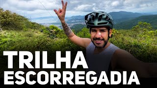 UMA TRILHA DE MTB ESCORREGADIA E TÉCNICA |...