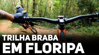 TRILHA DE MTB TÉCNICA E DIVERTIDA EM FLORIPA...