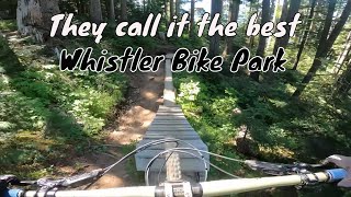 Riding Some Of The Best Trails At Whistler...