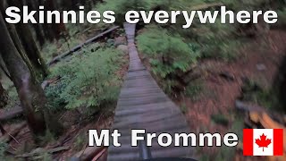 Riding 7th, pipeline and Skull | Mt Fromme | MTB