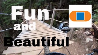 Riding some hidden blue gems on creek side.