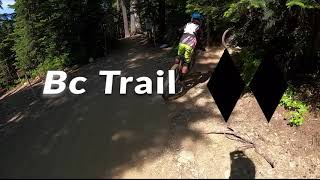 Riding some Black and Double Black on creekside