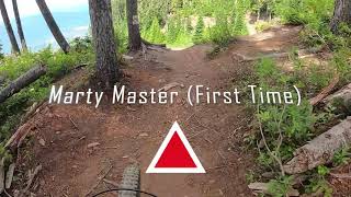 First Time Doing Marty Master | Whistler bike park