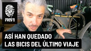 Las bicicletas después del último...