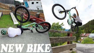 Trials Biking with my new ENDURO BIKE! -...