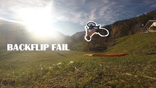 BACKFLIP FAILHOW to BRUISE your FOOT+Chainless...
