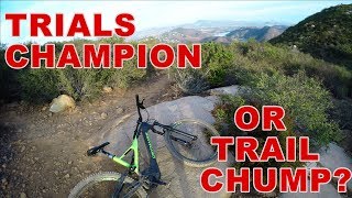 Trials Champion or Trail Chump? || Lake Hodges...