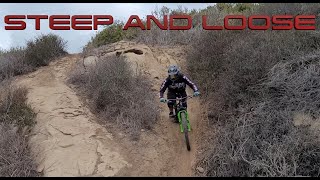 Riding Some Hidden Steep and Gnarly Trails for...