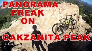 Downhill Panorama Freak || Oakzanita Peak ||...