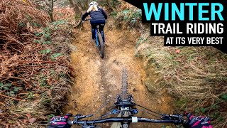 WINTER TRAIL RIDING AT IT'S VERY BEST!!