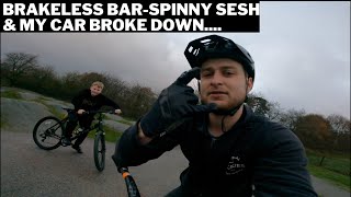 Brakeless biking!//Showing off my car.... ;)