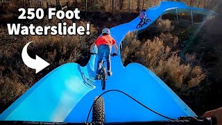How We Got Waterslides For Our Backyard Bike...