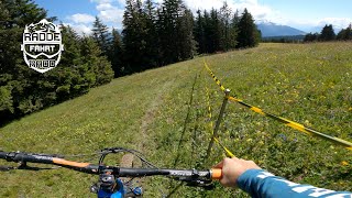 Neue Strecke einfräsen - Bikepark Les Saisies...