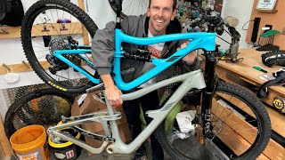 Finishing touches on my new Ibis Ripmo V2