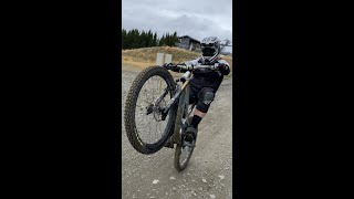 Mtb is wheelie fun #mtb #hafjell #downhill #dh...