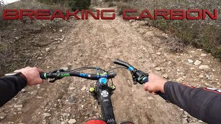 Is Carbon Fiber too WEAK for MTB? (1 Run &...