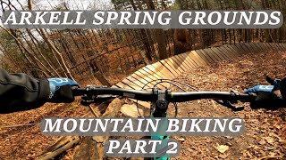 Arkell Spring Grounds mountain biking - Fall...