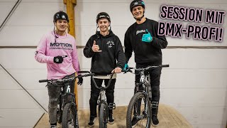 BMX-PROFI zu Gast in unserer Halle!