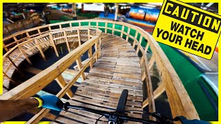 The Bike Park Built Inside an Abandoned Warehouse!