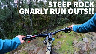 STEEP ROCK SLABS, GNARLY RUN OUTS!!