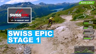 2021 Swiss Epic Stage 1 | XC Race POV