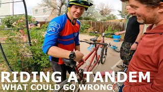 RIDING A TANDEM WITH THE GG BOSSES