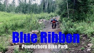 Mountain Biking Powderhorn DH, Blue Ribbon...