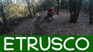 MTB Montalbano 31.12.2021 sentiero ETRUSCO