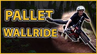 Building a WALLRIDE With an Old Pallet !!!