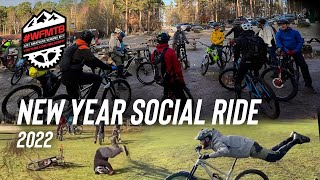 2022 New Year social MTB ride & games #WFMTB