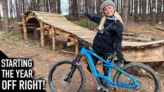 MY VERY FIRST RIDE OF THE YEAR!