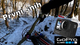 Traily na sněhu + první test GoPro Max lens MOD