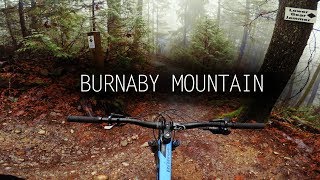 SLIP AND SLIDE // Wet ride on Burnaby Mountain