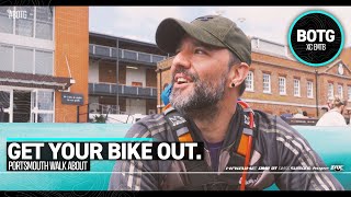 Portsmouth - Bike Fix day Out. Premier Inn .....