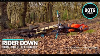  GETTING EMERGENCY HELP. SOLO MTB RIDER DOWN....