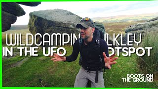 FIRST SOLO WILDCAMP UK- Ilkley Moor the UK UFO...
