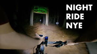 Ridging Santos MTB Trails At Night