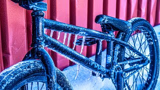 -30 DEGREES FROZEN BMX RIDE