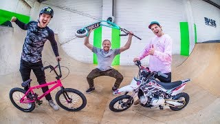 GAME OF BIKE BMX VS DIRT BIKE VS SCOOTER