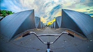 BMX RIDE IN ABANDONED FACTORY