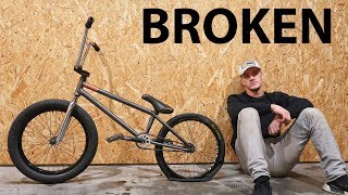 BROKEN BMX BIKE..