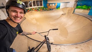 BMX RIDING IN MY FAVOURITE SKATEPARK!