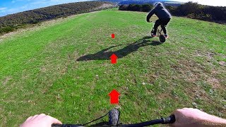 WINNING MINI MTB DOWNHILL RACE!!