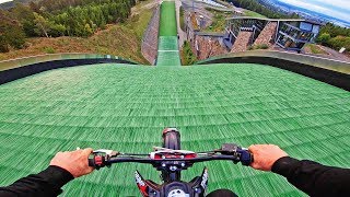 MAX SPEED DIRT BIKE HILLBOMB!!