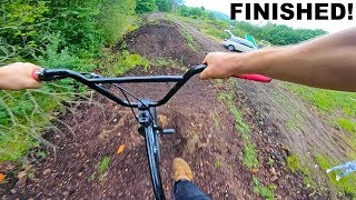 THE DIRT JUMPS ARE FINISHED!